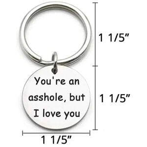 But  I love you  Keychain